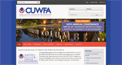 Desktop Screenshot of cuwfa.org